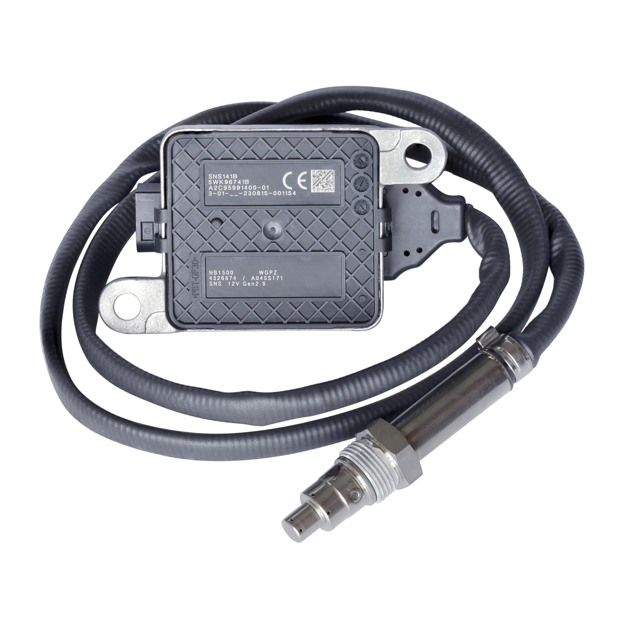 Nitrogen NOx Oxygen Sensor 5WK96741B / 4326874 / 2872946 / 4326874RX / A045S171 / A2C95991400-01 for Cummins (US) (2014–2024)