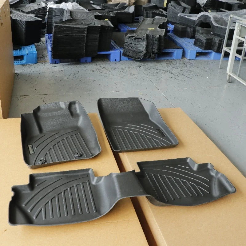 3D Custom TPV LHD Floor Mats for Volkswagen Amarok 2013–2021