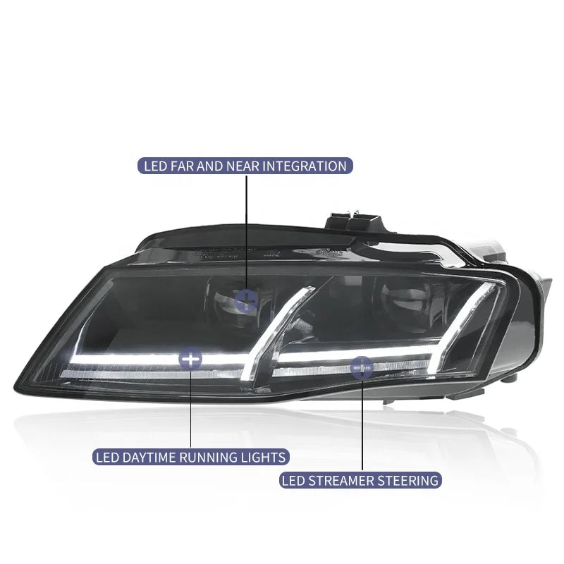 LED Headlights for Audi A4 2009–2012