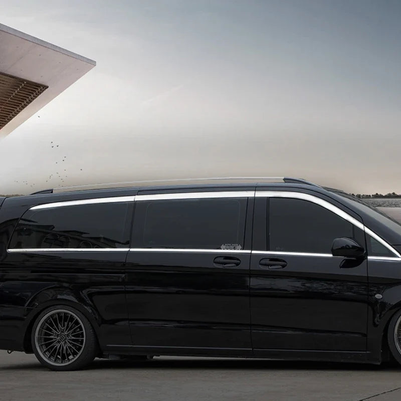 Stainless Steel Window Trims for Mercedes-Benz W447 Models