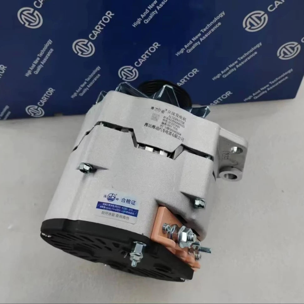 Weichai Alternator 612600091115 JFZ2746A 28V 70A (2010–2020)