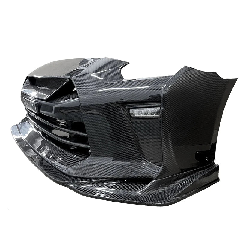 Carbon Fiber Front Bumper for Nissan GTR R35 2008–2018