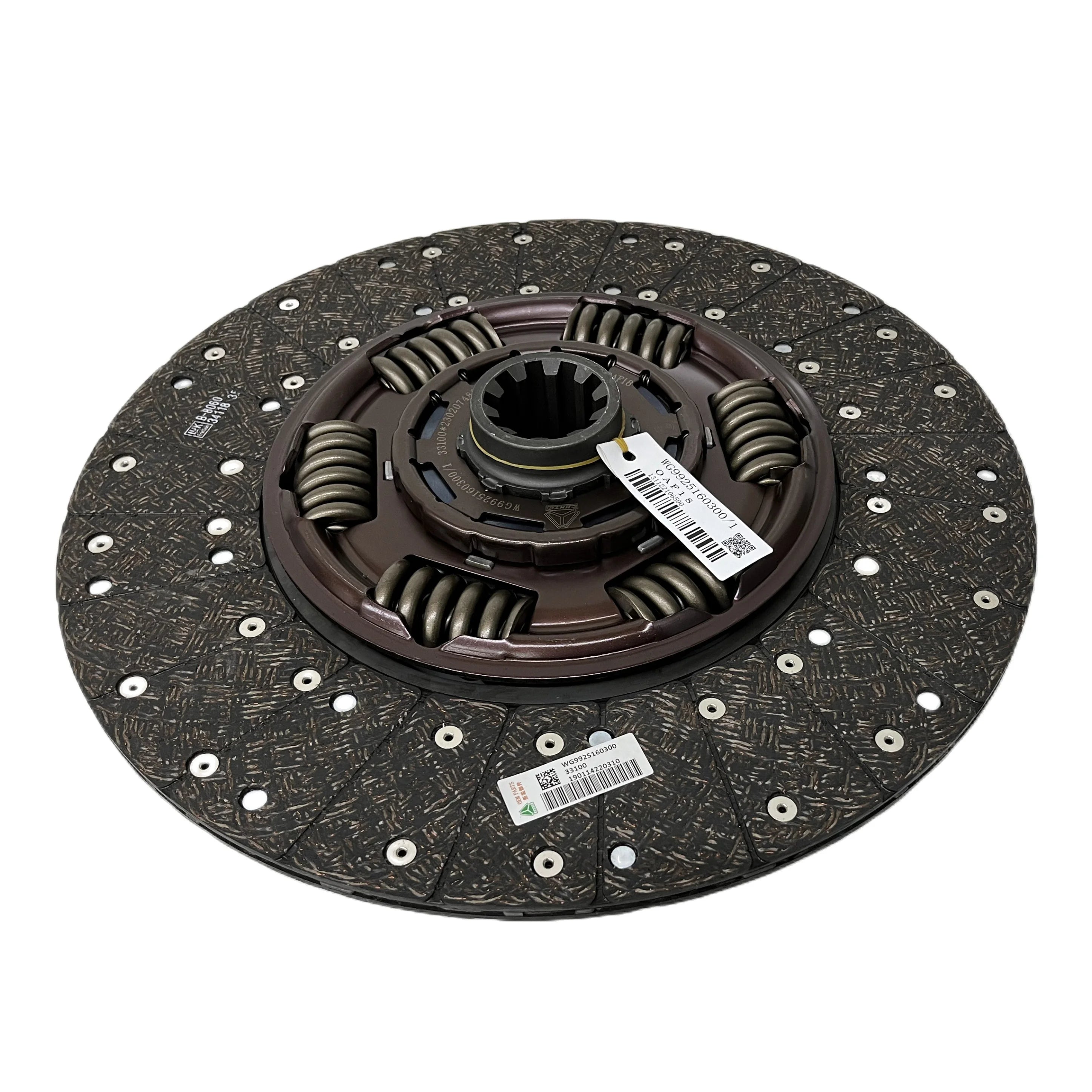 Sinotruk Howo Sitrak Clutch Disc WG9925160300 OEM 430mm