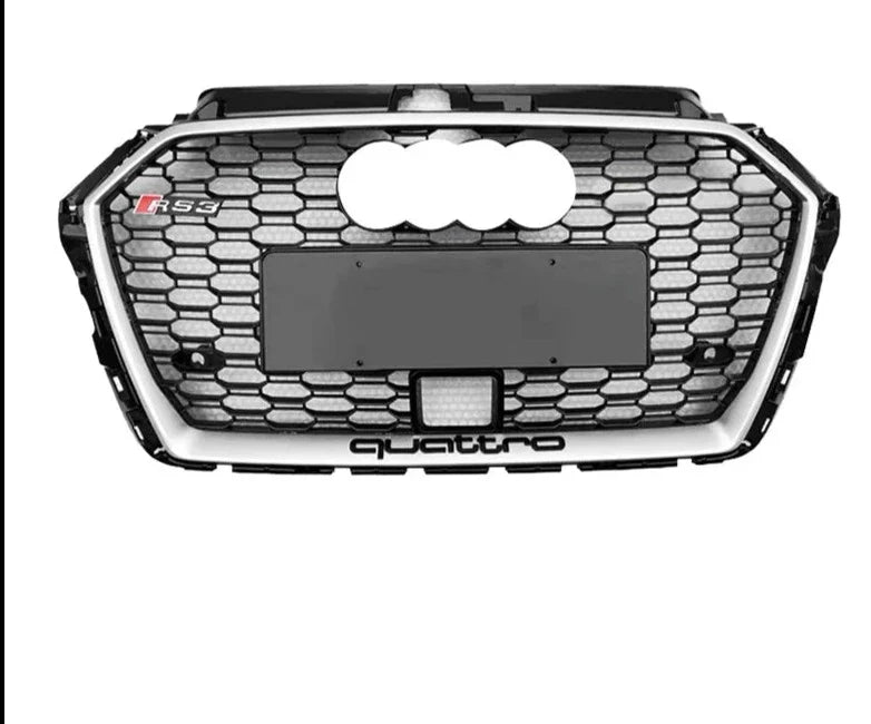 Front Sport Honeycomb Grille for Audi A3/S3 8V 2017–2019