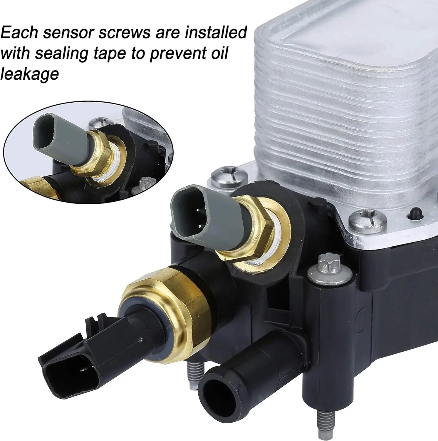 Oil Cooler Filter Housing Adapter for Jeep Dodge Chrysler