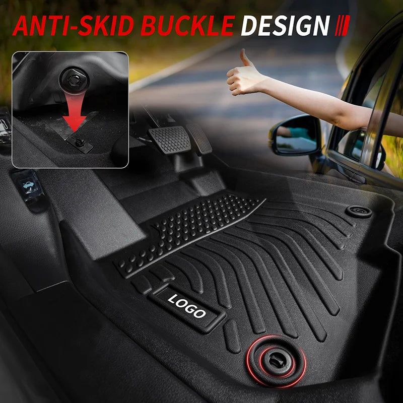 3D TPE Deep Dish Matting Car Floor Mats