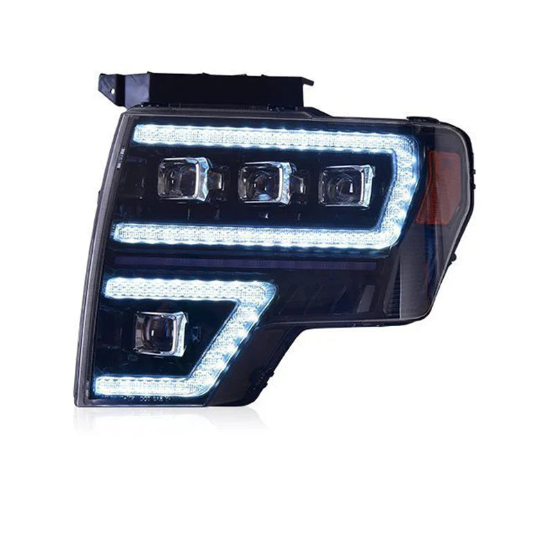 Car Headlights for Ford Raptor F150 2009–2014