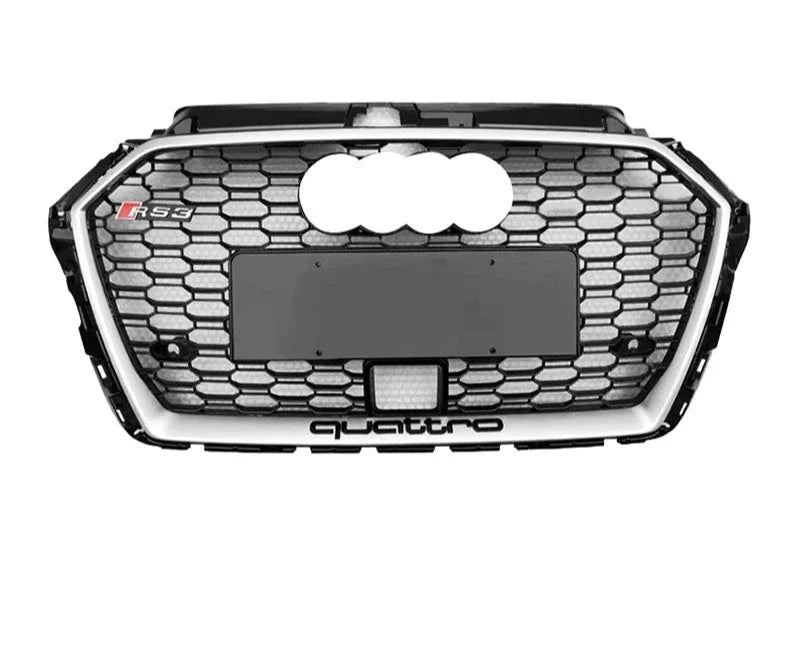 Front Sport Honeycomb Grille for Audi A3/S3 8V 2017–2019