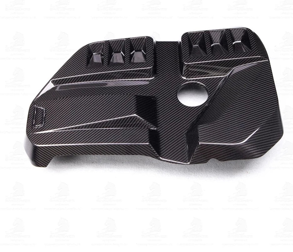 Dry Carbon Fiber Engine Cover - BMW G80 M3 G82 M4 2021–2023