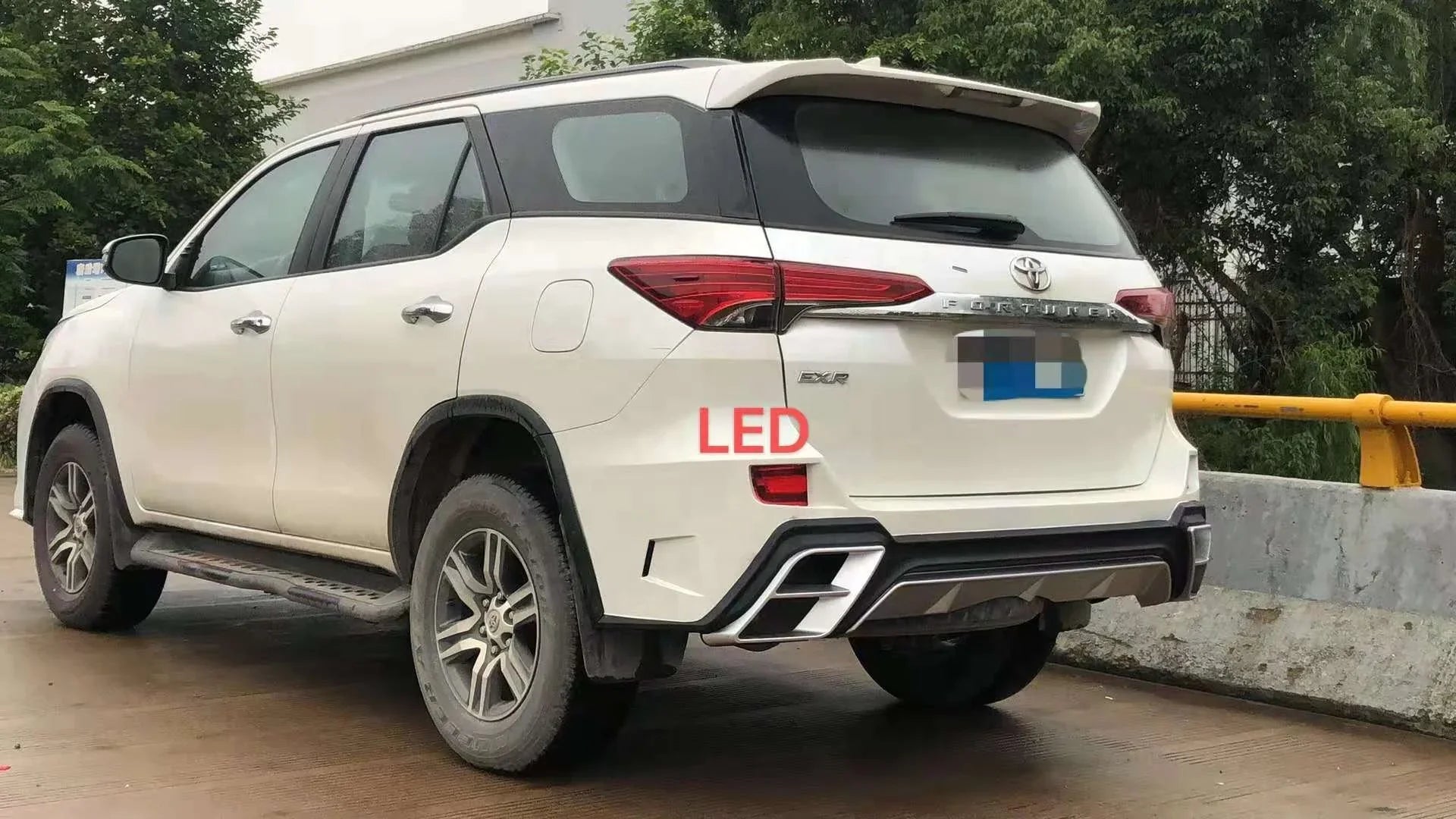 Rear Bumper 52159-0KQ30 for Toyota Fortuner 2016–2021