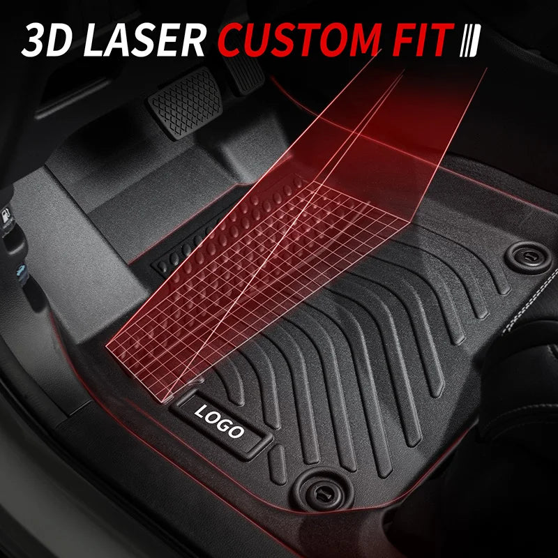 3D TPE Deep Dish Matting Car Floor Mats