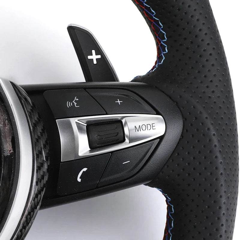 Perforated Leather Carbon M Sport Steering Wheel for BMW