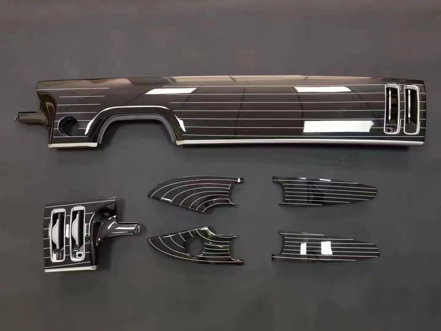 Dashboard Trim for Mercedes S-Class W223 Maybach 2021–2024