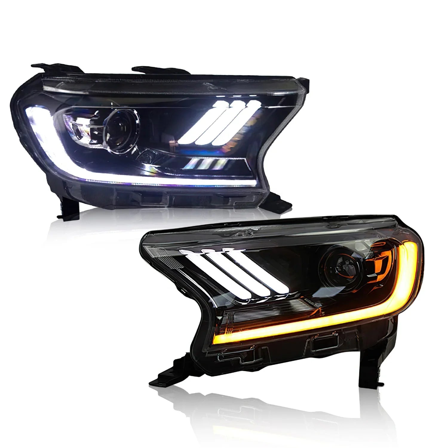 LED Mustang-Style Headlamp for Ford Ranger T6-T8 2015–2020