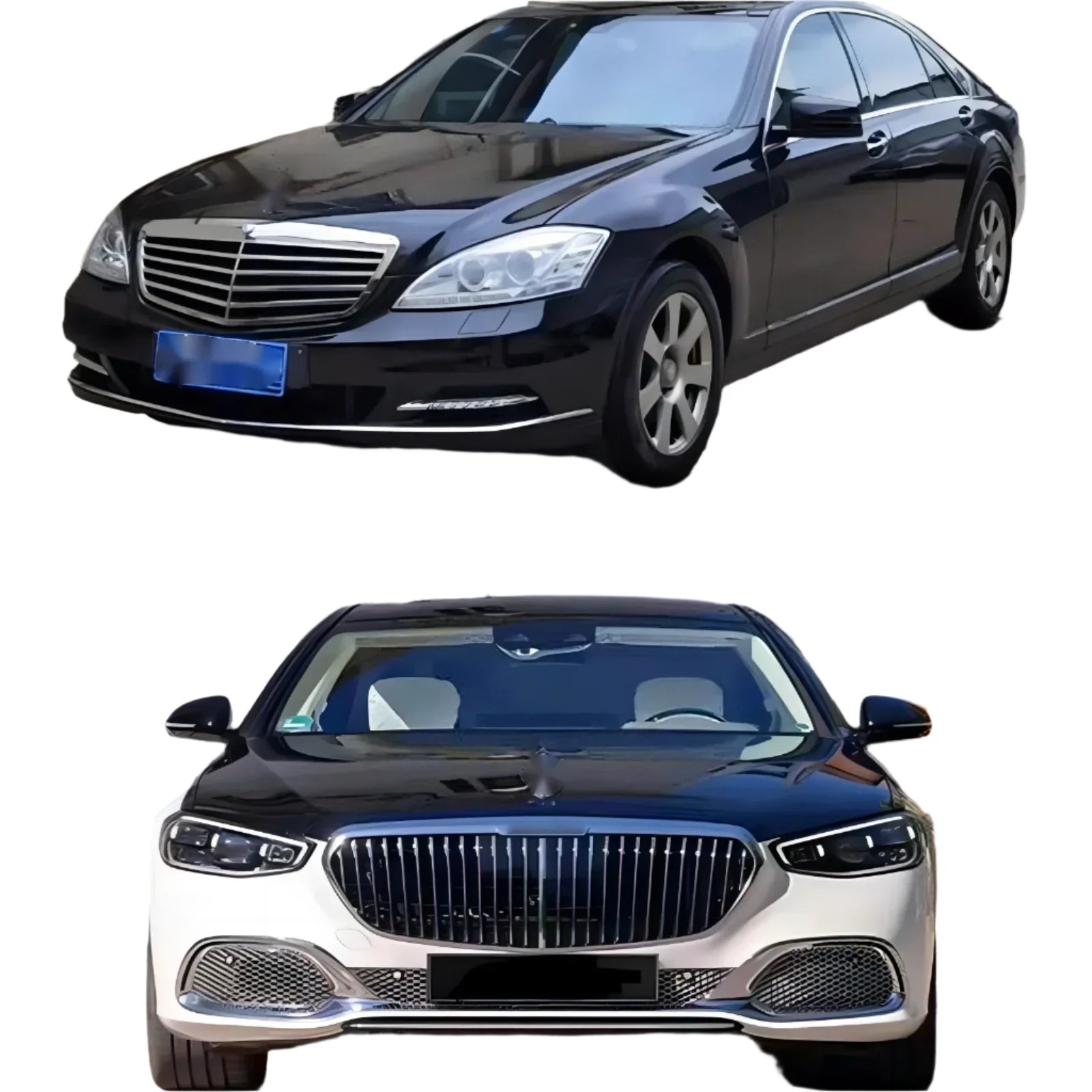 Mercedes S-Class W221 to W223 Maybach Body Kit