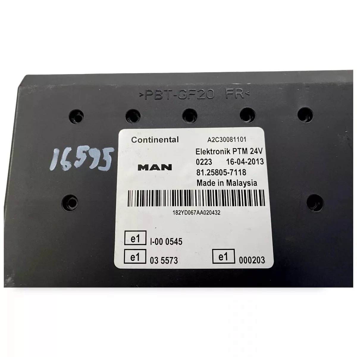 Electronic Control Unit Power Train Manager STEP8 81258057155 for MAN TGX, TGS, TGM Trucks (2013–2024)