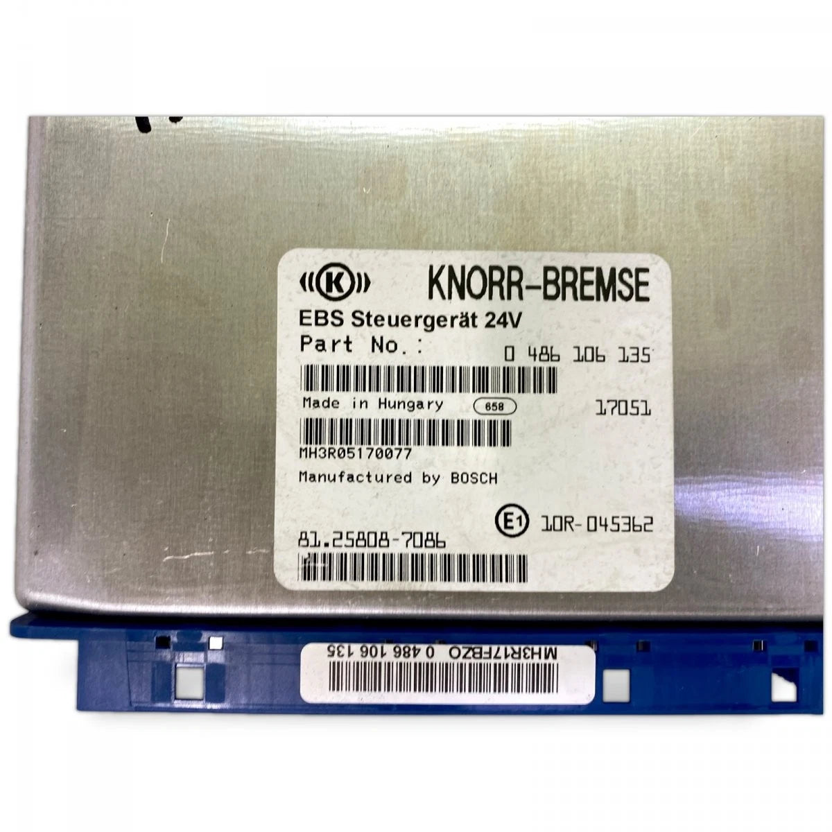 Electronic Control Unit EBS 5/9 PLUS 81258087086 for MAN TGX, TGS, TGM Trucks (2012–2024)